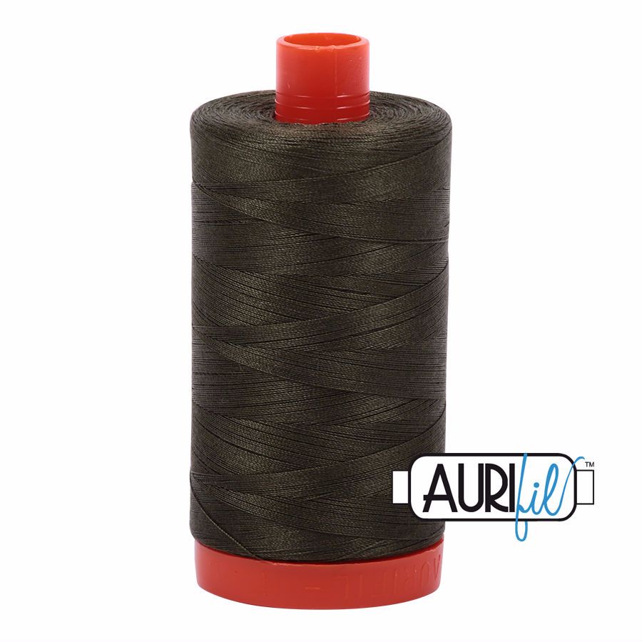 Aurifil Egyptian Cotton 50W- Dark Green - 5012